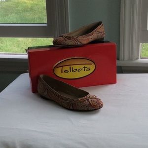 Printed Paisley Flats